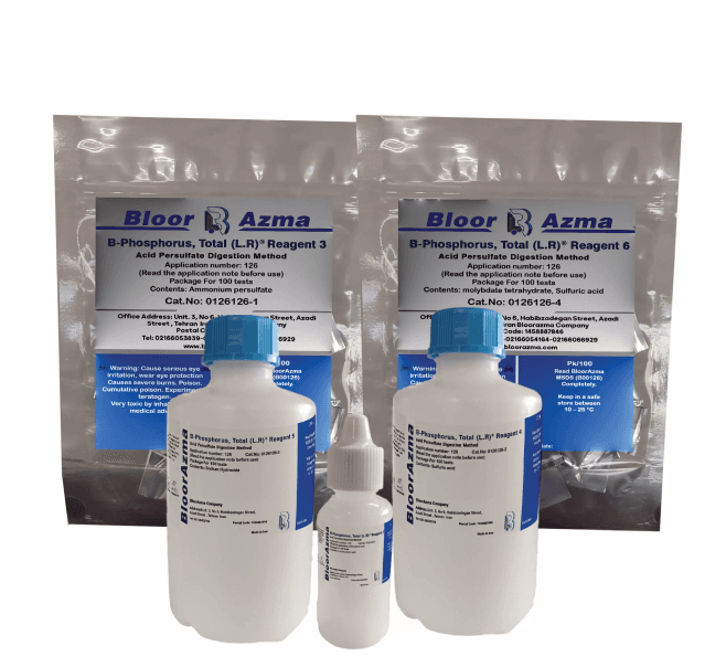 ریجنت ست فسفر کل (L.R)-Ascorbic Acid Method |بلورآزما