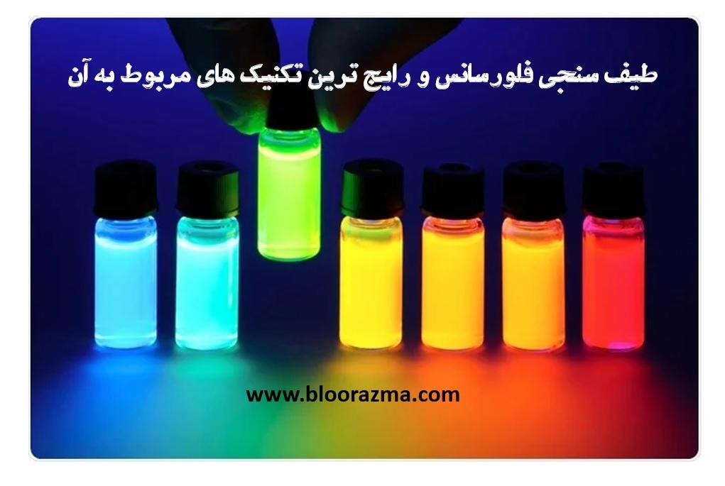 طیف سنجی فلورسانس و رایج ترین تکنیک های مربوط به آن-از 0 تا 100