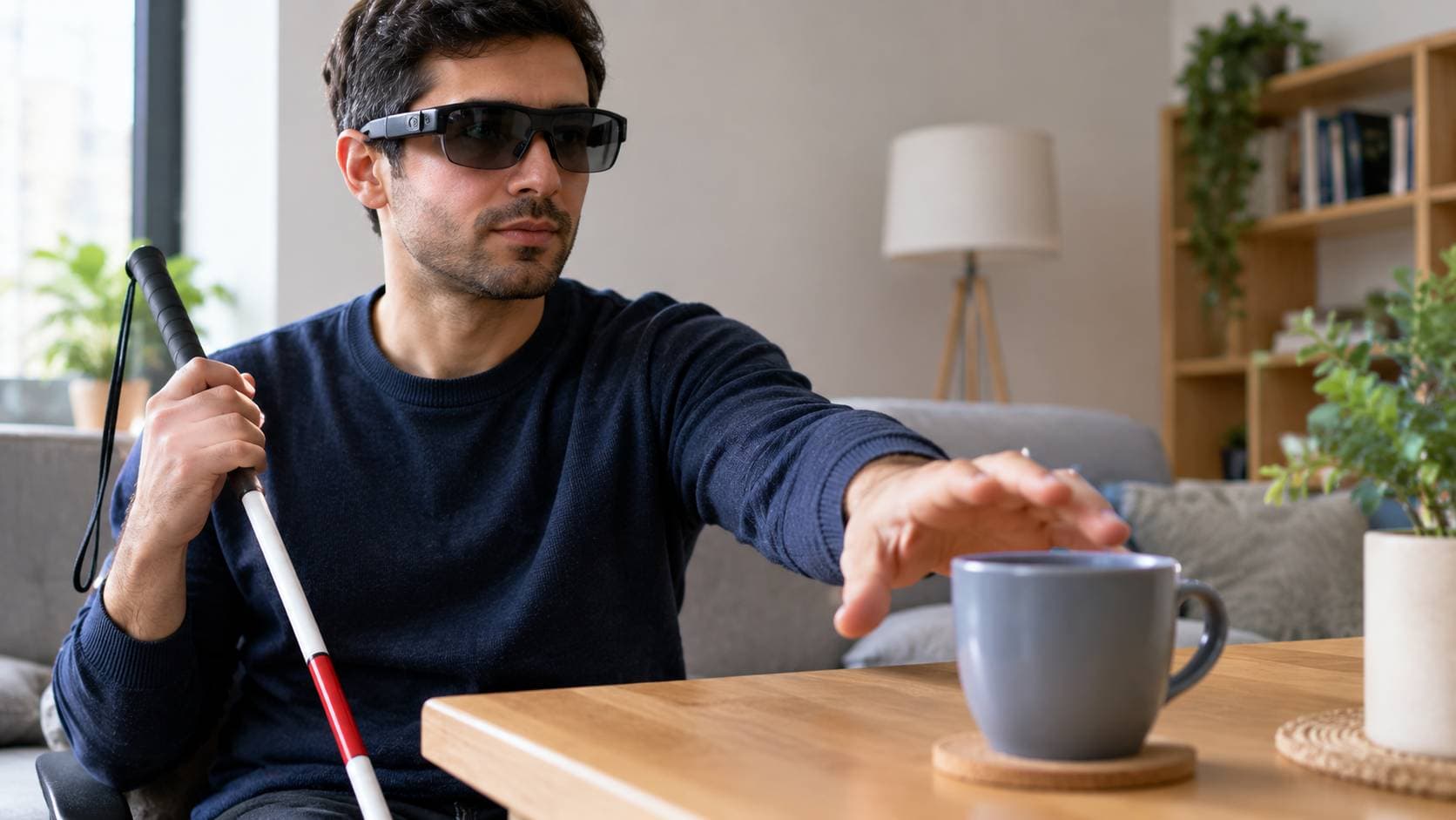 بازیابی بینایی از طریق عینک هوشمند (2023)
