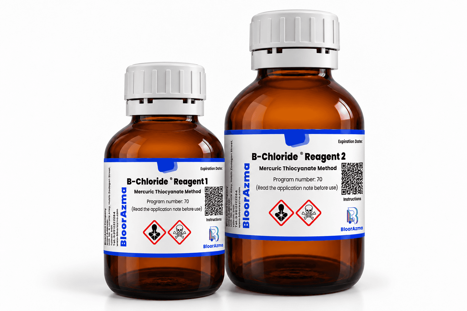 ریجنت ست کلراید، روش Mercuric Thiocyanate 