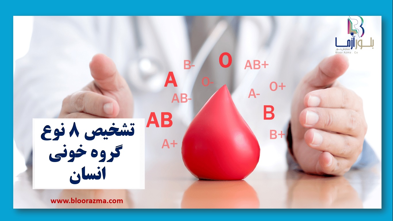 8 نوع گروه خونی انسان
