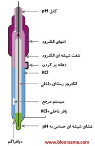 pH meter electrodes
