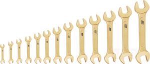 double open end wrench set