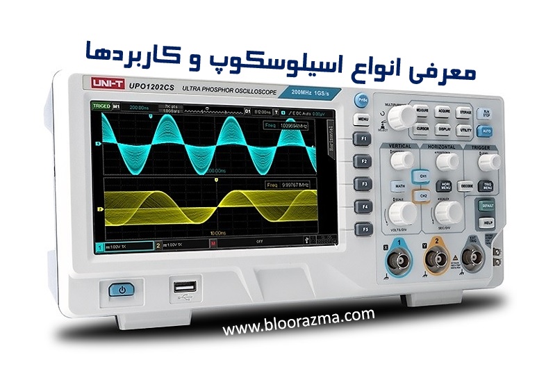 oscilloscope types and uses